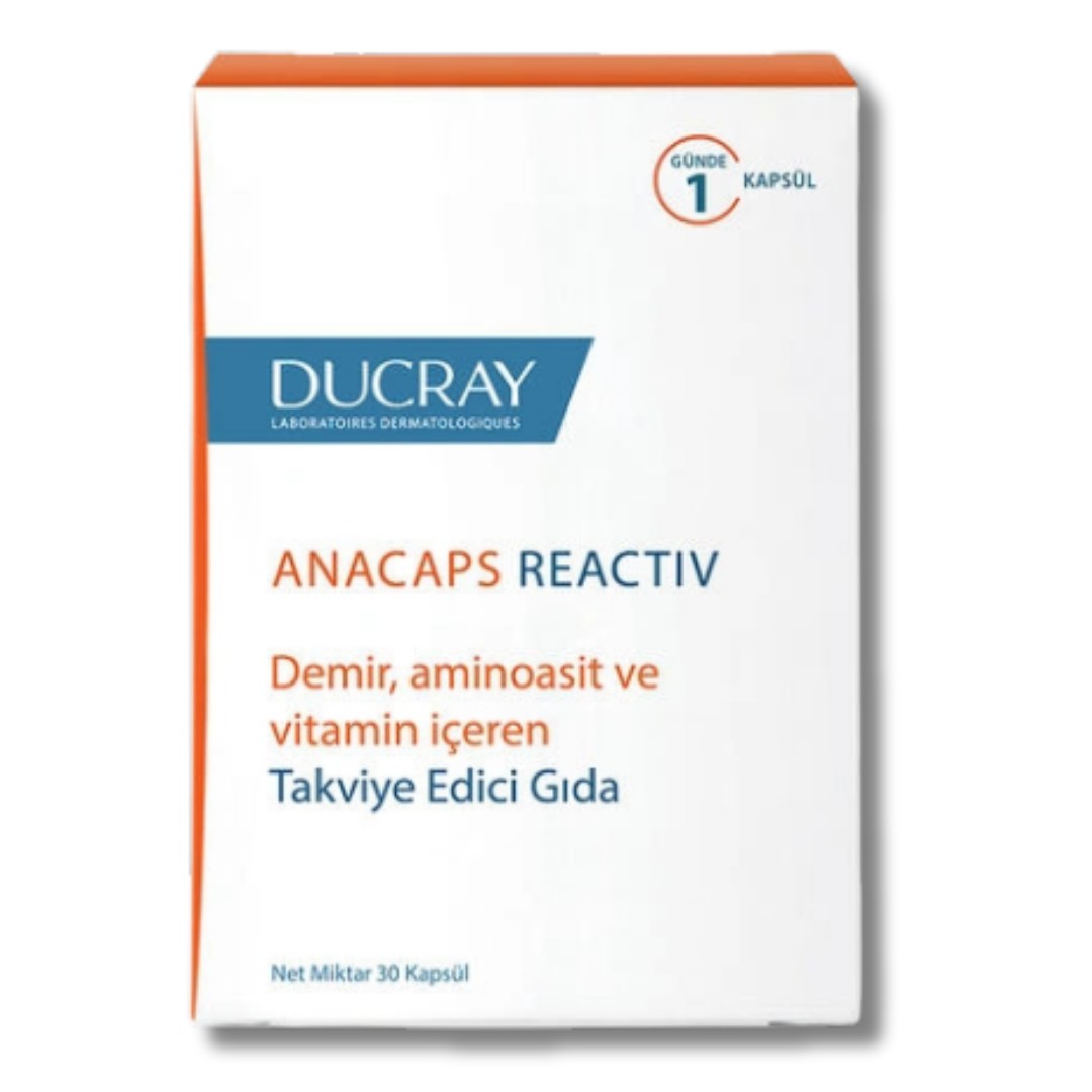 Ducray Anacaps Reactiv Takviye Edici Gıda 30 Kapsül