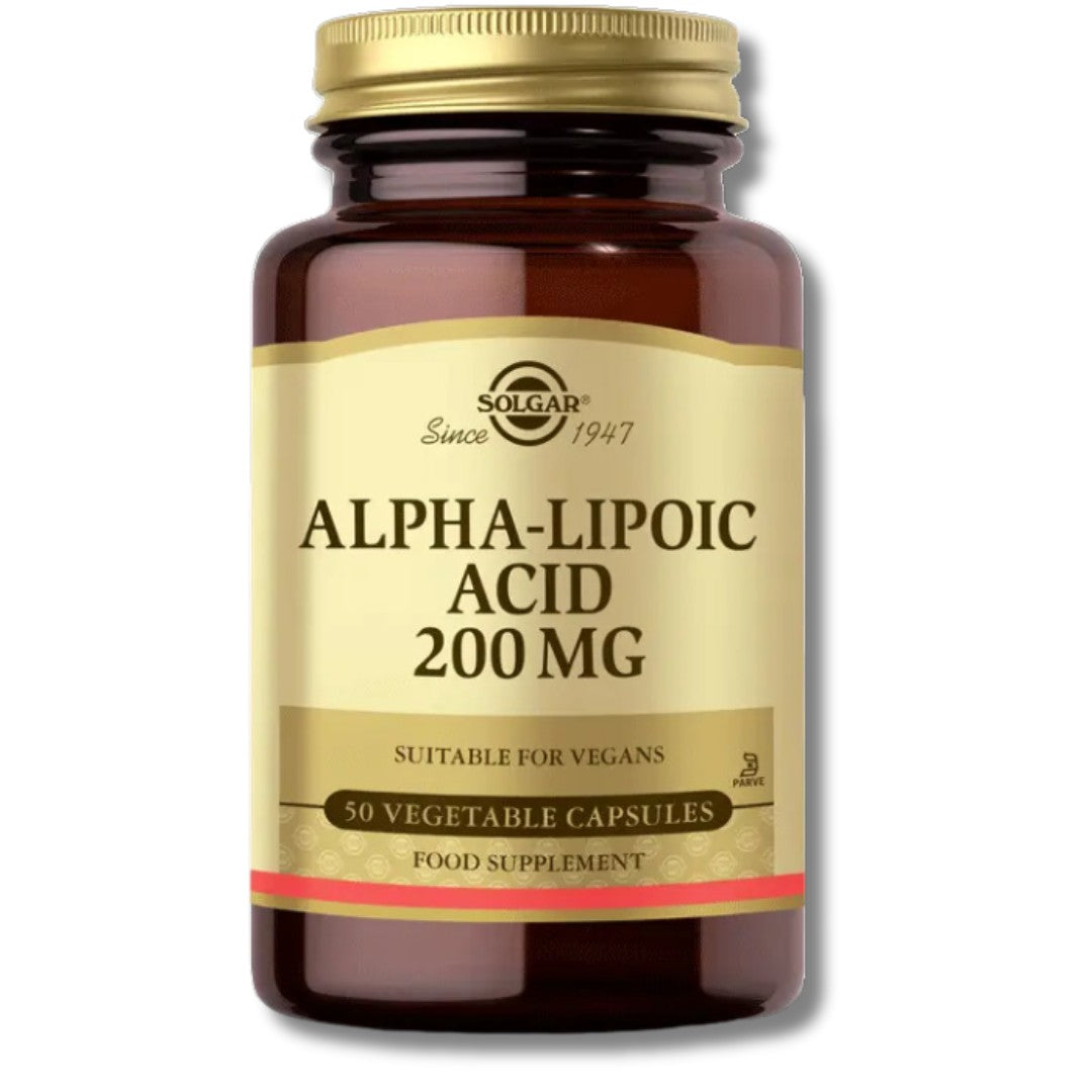 Solgar Alpha Lipoic Acid 200 Mg 50 Kapsül