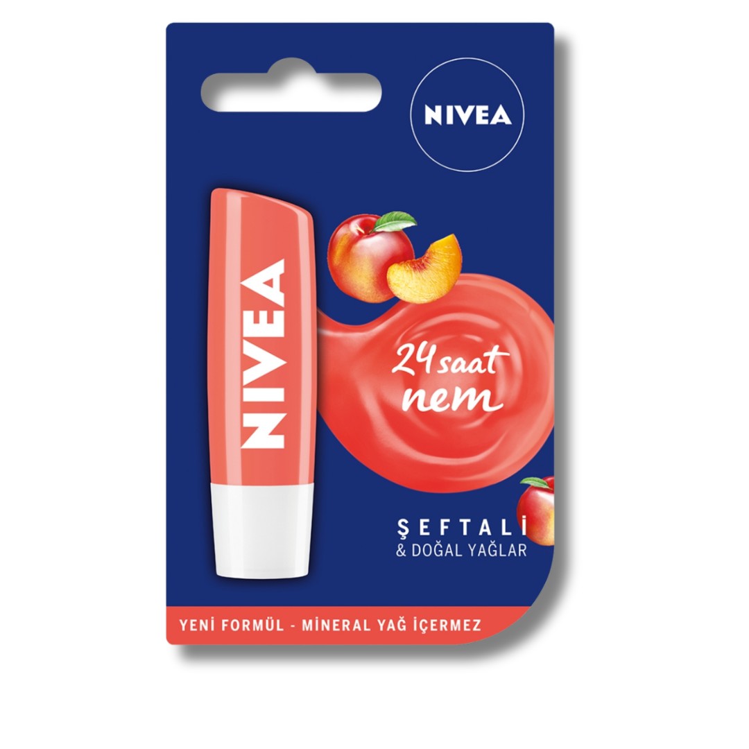 Nivea Şeftali Dudak Bakım Kremi 4.8 g