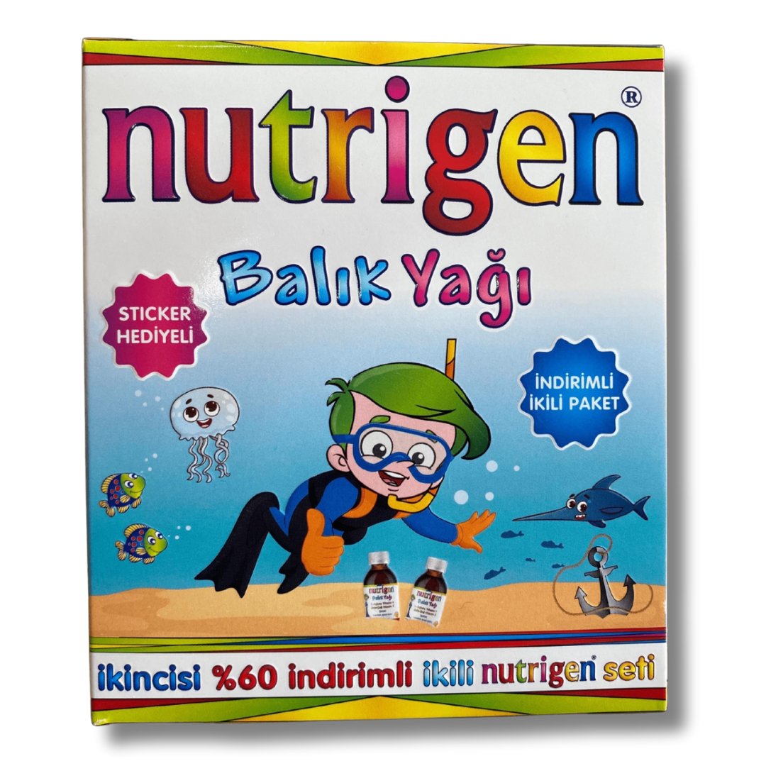 Nutrigen Balık Yağı Şurup 200 ml 2 Adet