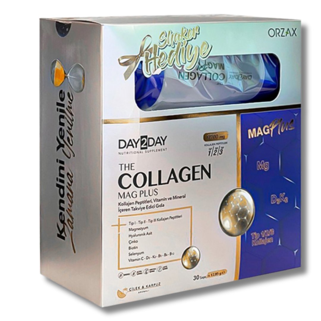 Day2Day The Collagen Mag Plus 30 Saşe + Shaker Hediyeli