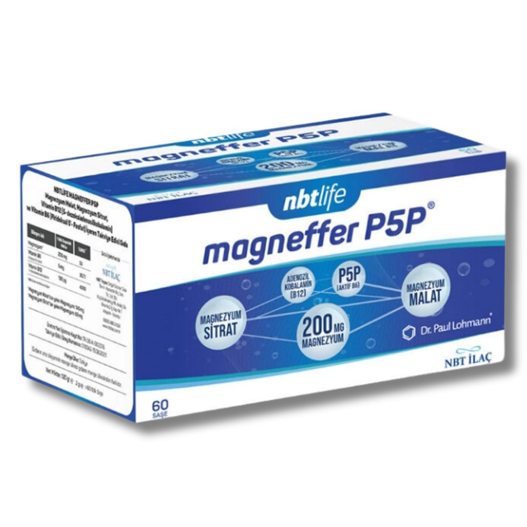 Nbt Life Magneffer P5P Takviye Edici Gıda 60 Saşe