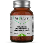 VeNatura Vitamin K2 (Menakuinon 7) Takviye Edici Gıda 60 Kapsül