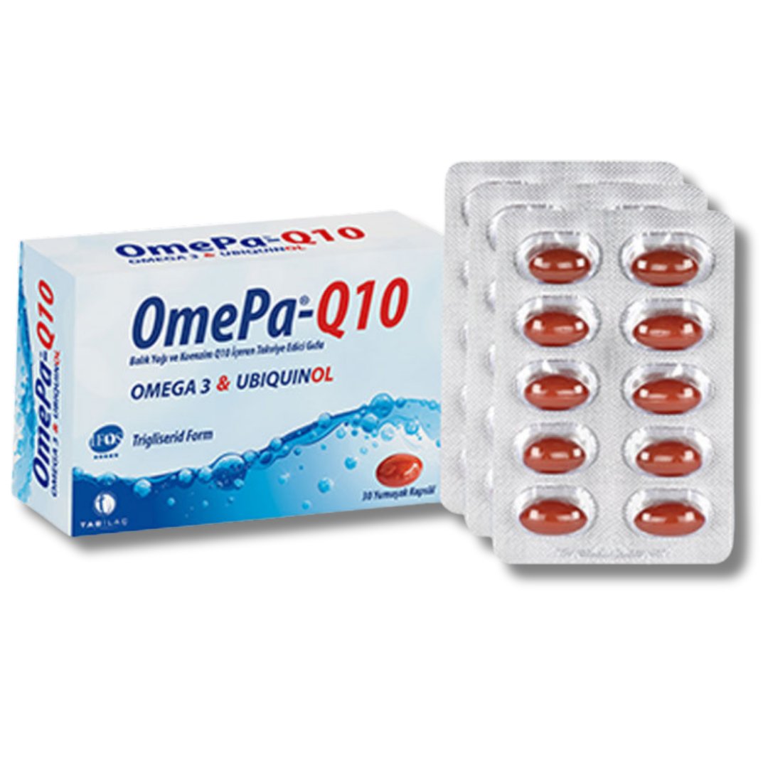 Omepa-Q10 Omega3 Ubiquinol 30 Kapsül