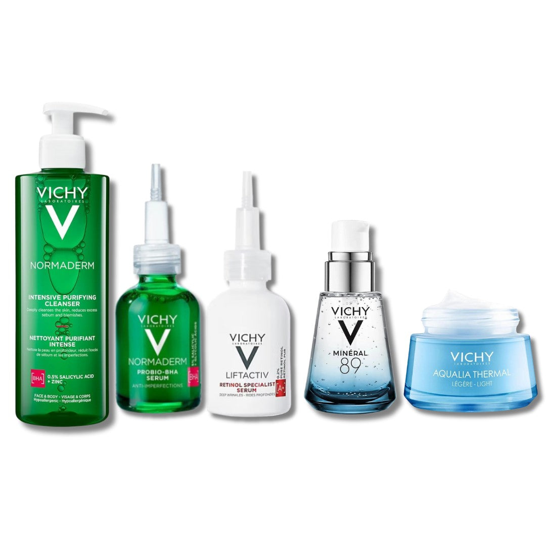 Vichy Skin Cycling Method Set -Yağlı Ciltler