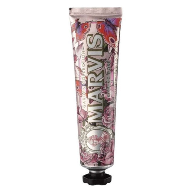 Marvis Kissing Rose Toothpaste - Diş Macunu 75ml Gül özlü diş macunu