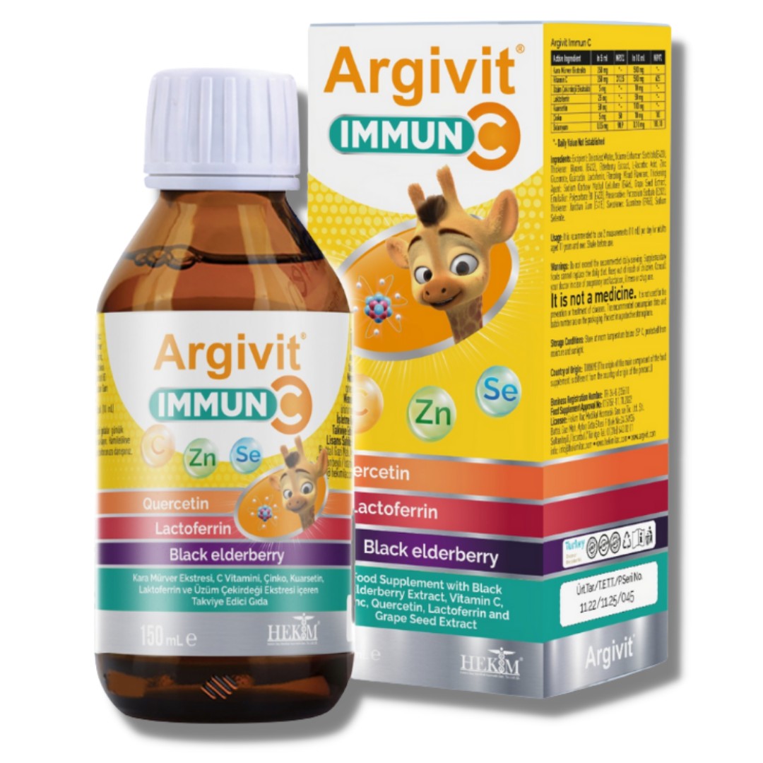 Argivit Immun C Laktoferrin 150 Ml Şurup