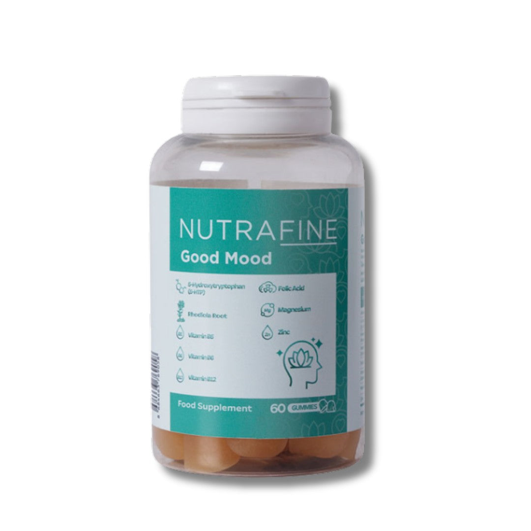Nutrafine Good Mood Gummy, 5-HTP & Rodiola İçerikli Çiğnenebilir Vitamin Gummies