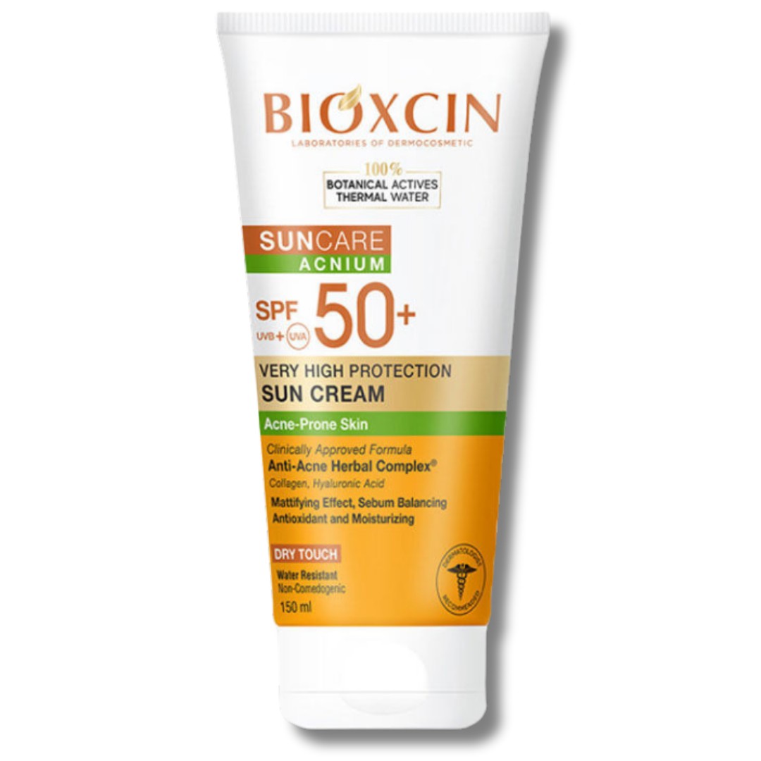 Bioxcin Sun Care Düzensiz Ciltler için Spf 50+ Güneş Kremi 150 ml
