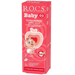 Rocs Baby Elma Püresi Çocuk Diş Macunu 0-3 Yaş 35ml