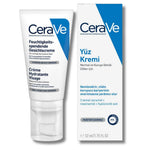 CeraVe Nemlendirici Yüz Kremi-Kuru Ciltler İçin Seramid Ve Hyalüronik Asit İçerikli 52 ml