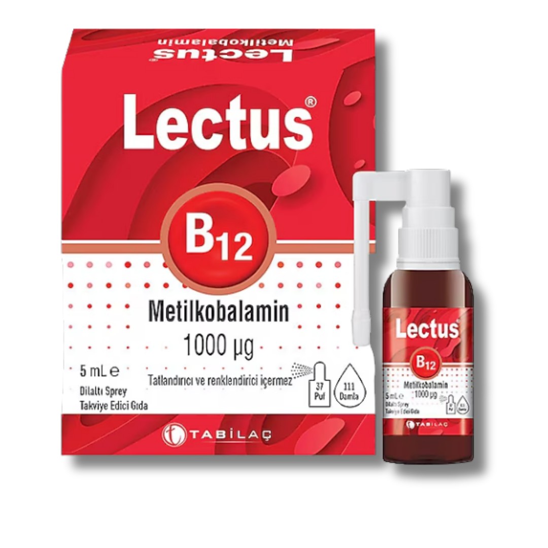 Lectus B12 Dilaltı Sprey 1000mg 5 m