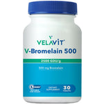 Velavit V-Bromelain 500 Takviye Edici Gıda -30 Tablet