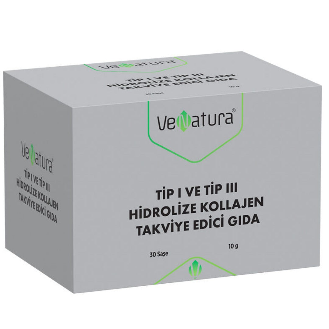 VeNatura Tip I ve Tip III Hidrolize Kollajen -30 Saşe
