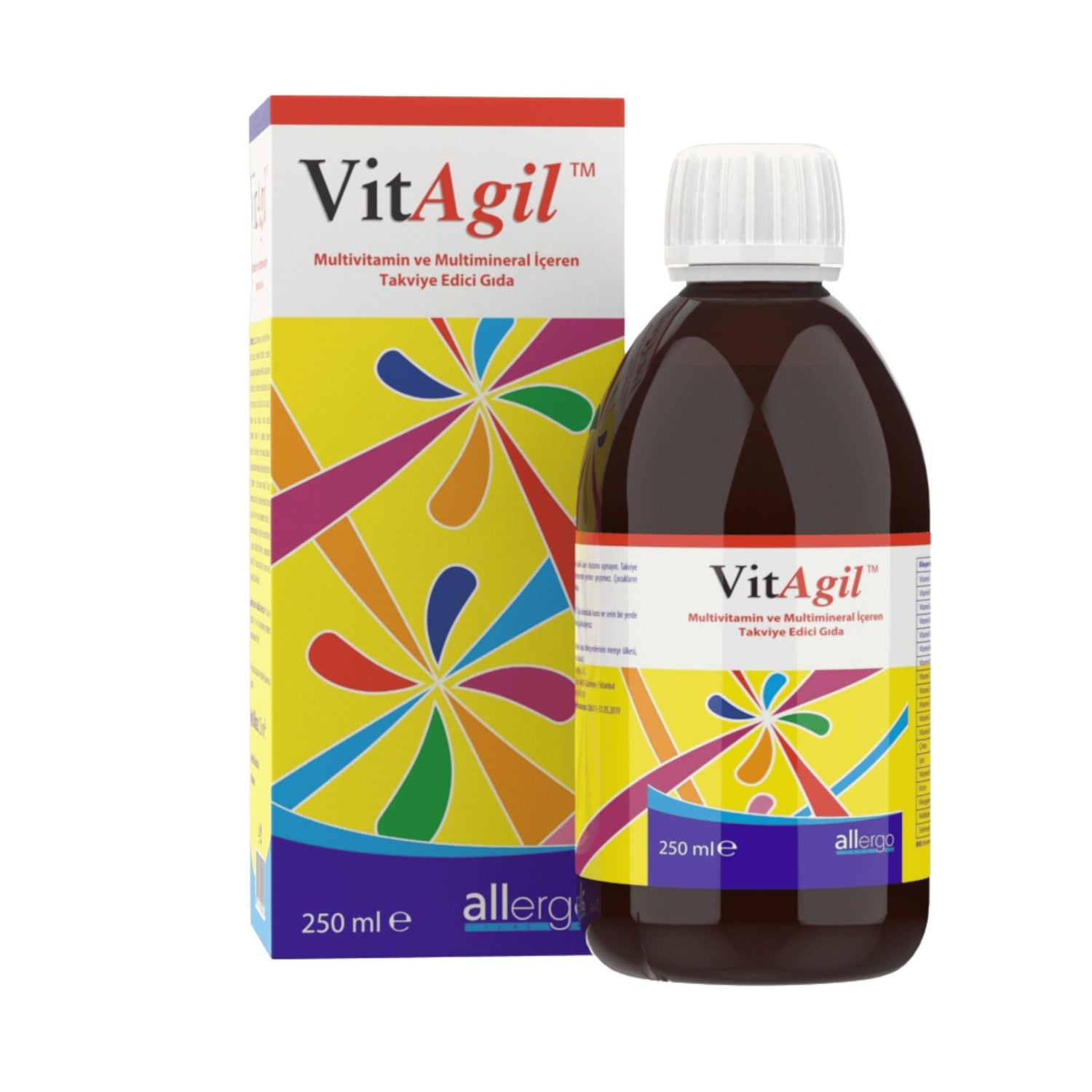 Vitagil Multivitamin ve Multimineral 250 ml Şurup