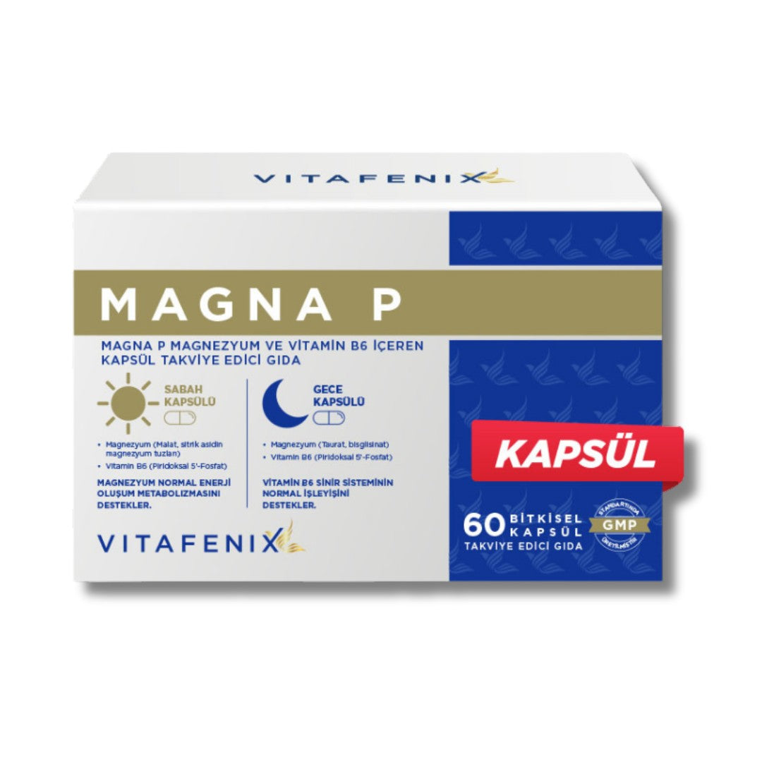 Vitafenix Magna-P 60 Kapsül