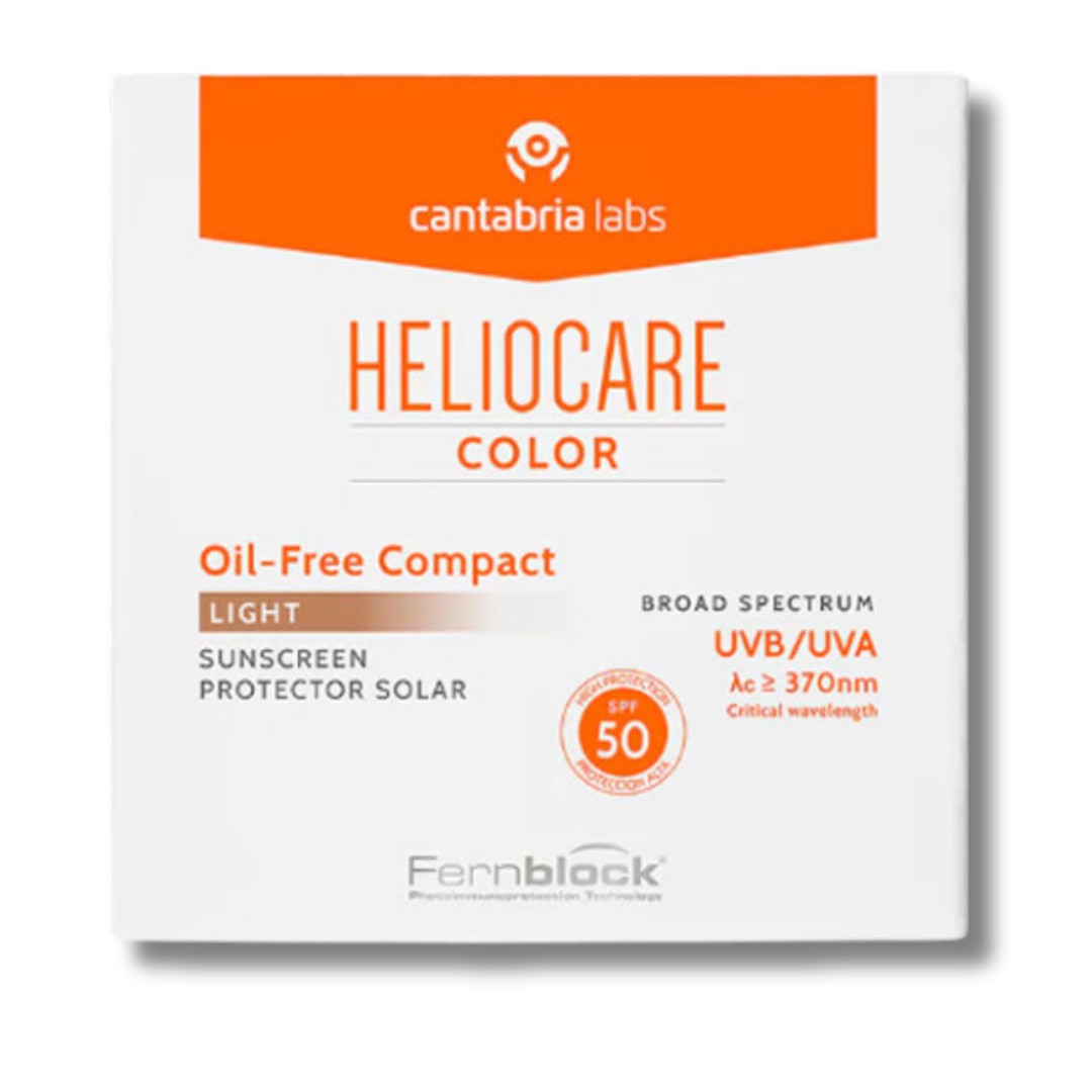 Heliocare Color SPF 50 Oil Free Compact 10 gr - Pearl / Light /Brown - Buğday Ten (Light)