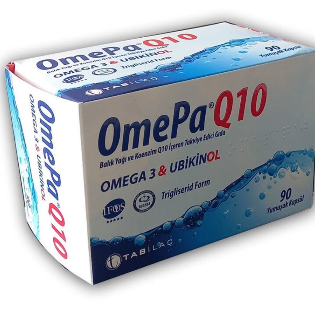 Omepa-Q10 Omega 3 Ubiquinol 90 Kapsül