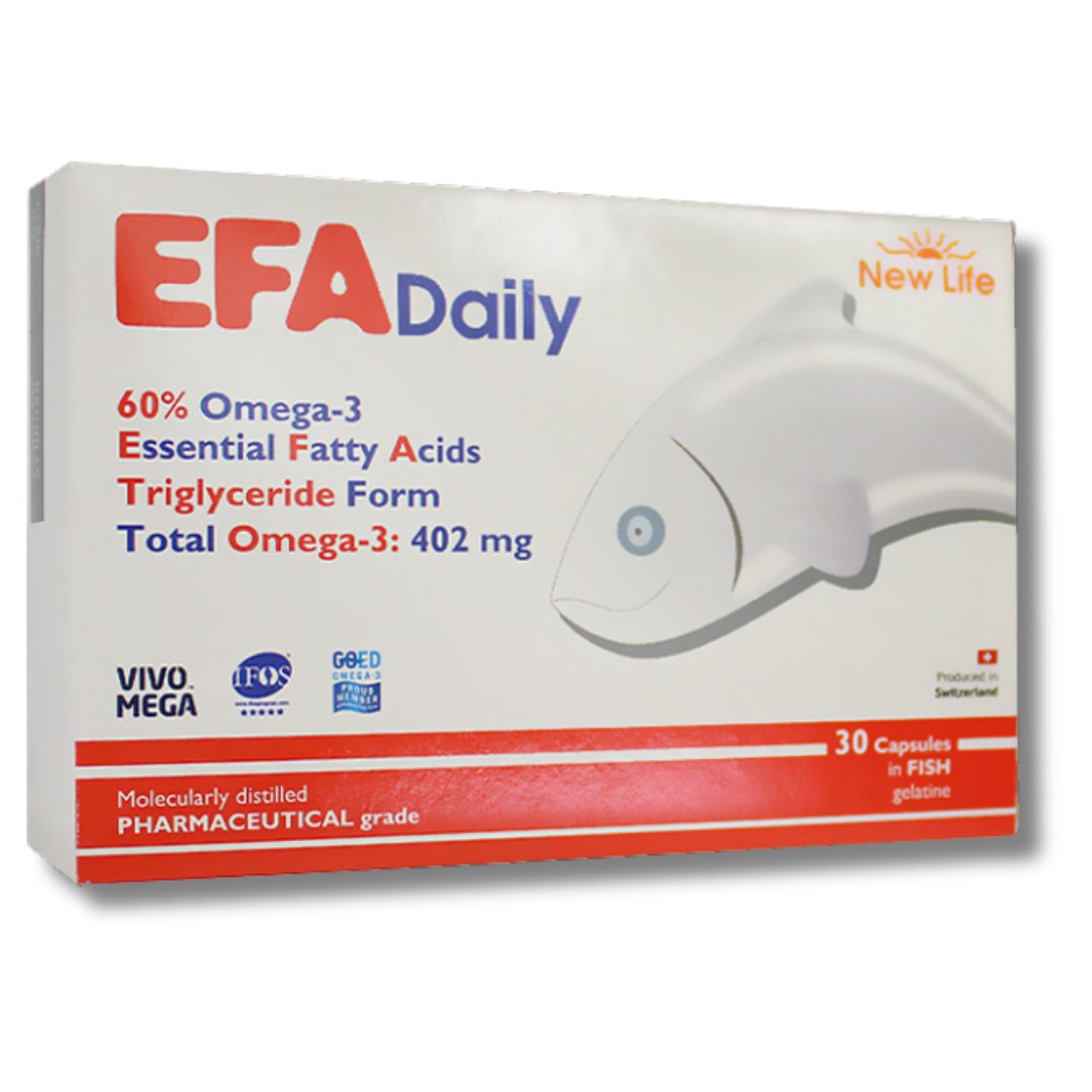 New Life EFA Daily Omega 3 Balık Yağı 30 Kapsül