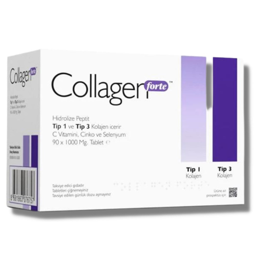 Collagen Forte Premium 5 Tip Kolajen 90 tablet