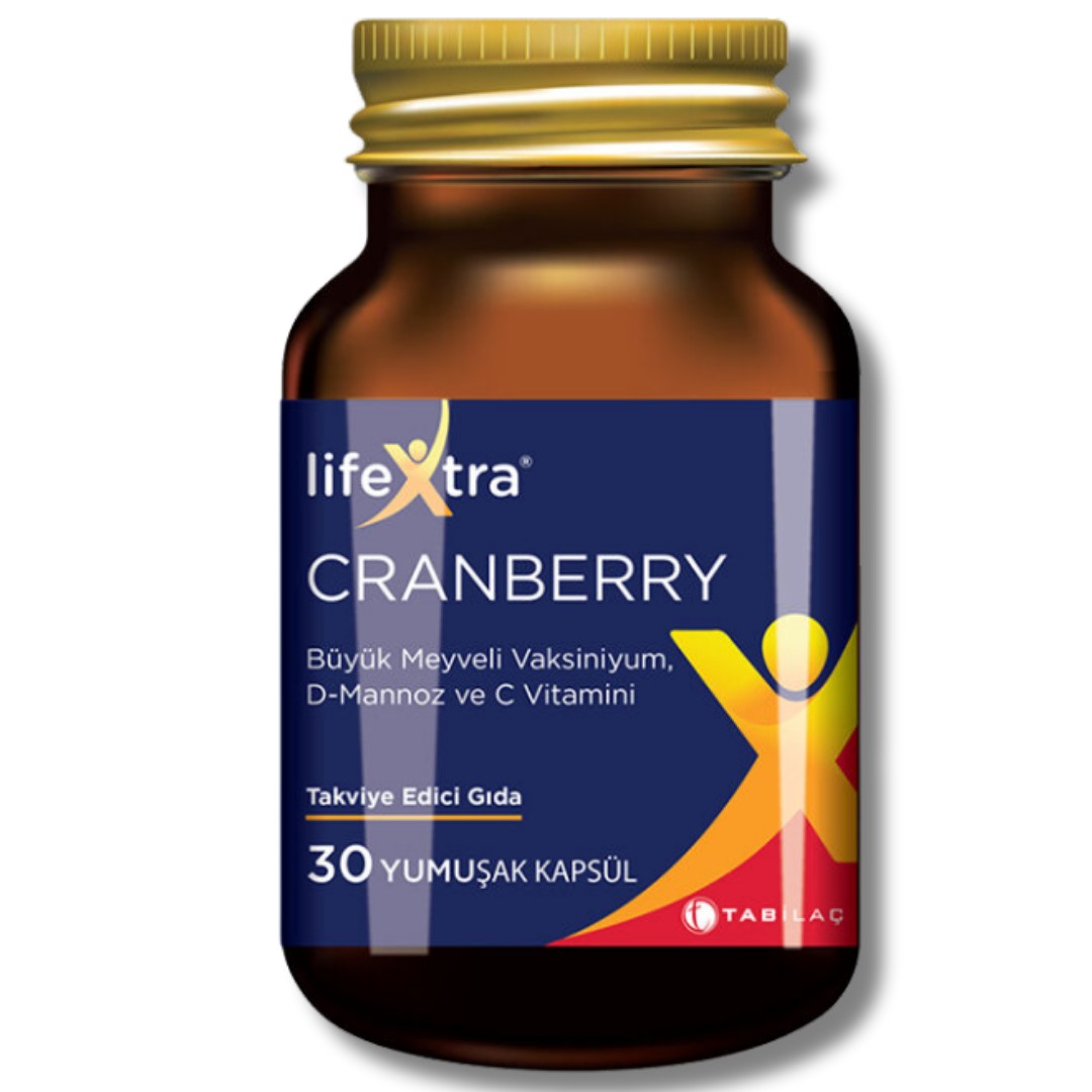 LifeXtra Cranberry 30 Yumuşak Kapsül