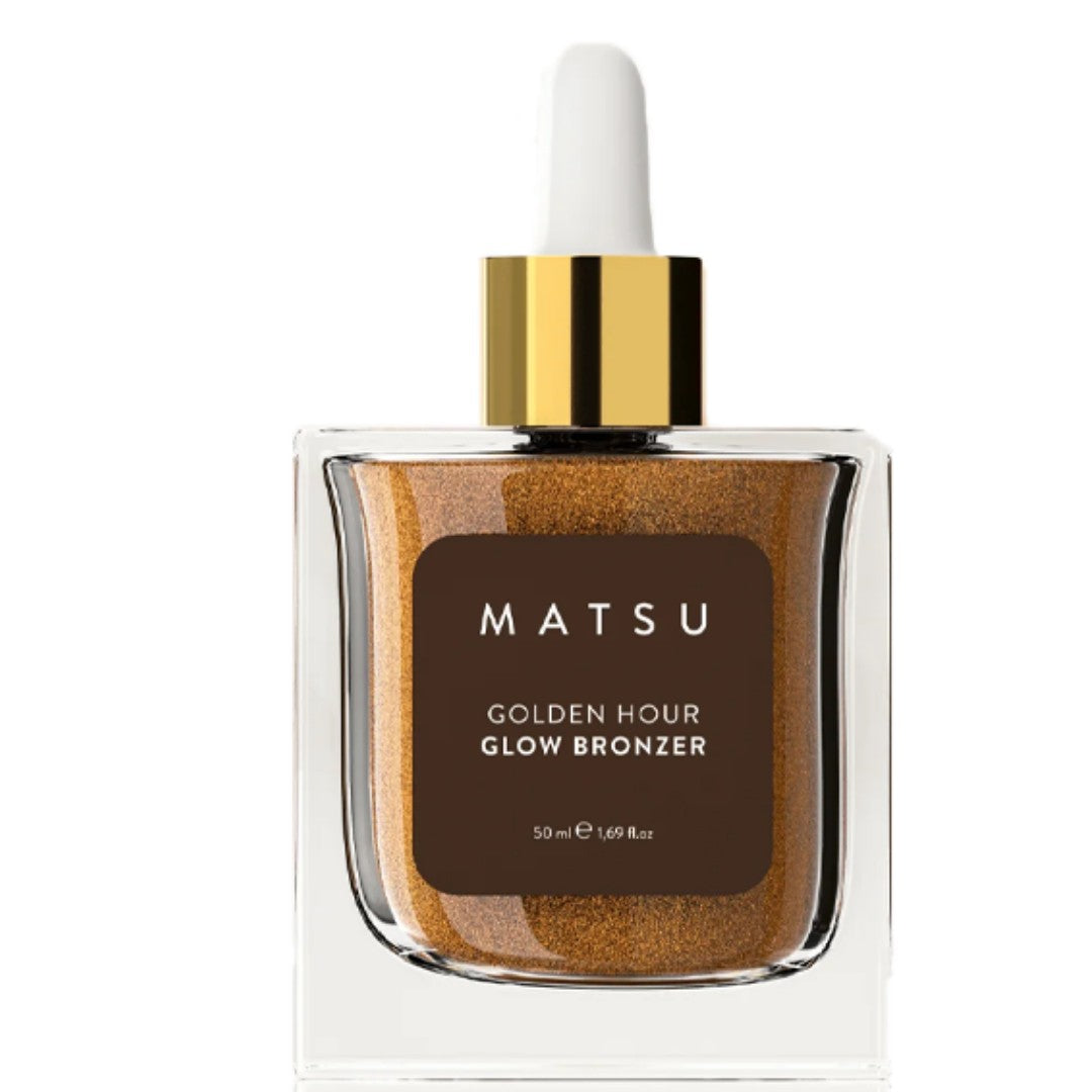 Matsu Golden Hour Işıltılı Bronzlaştırıcı Vücut Yağı- 50 ml
