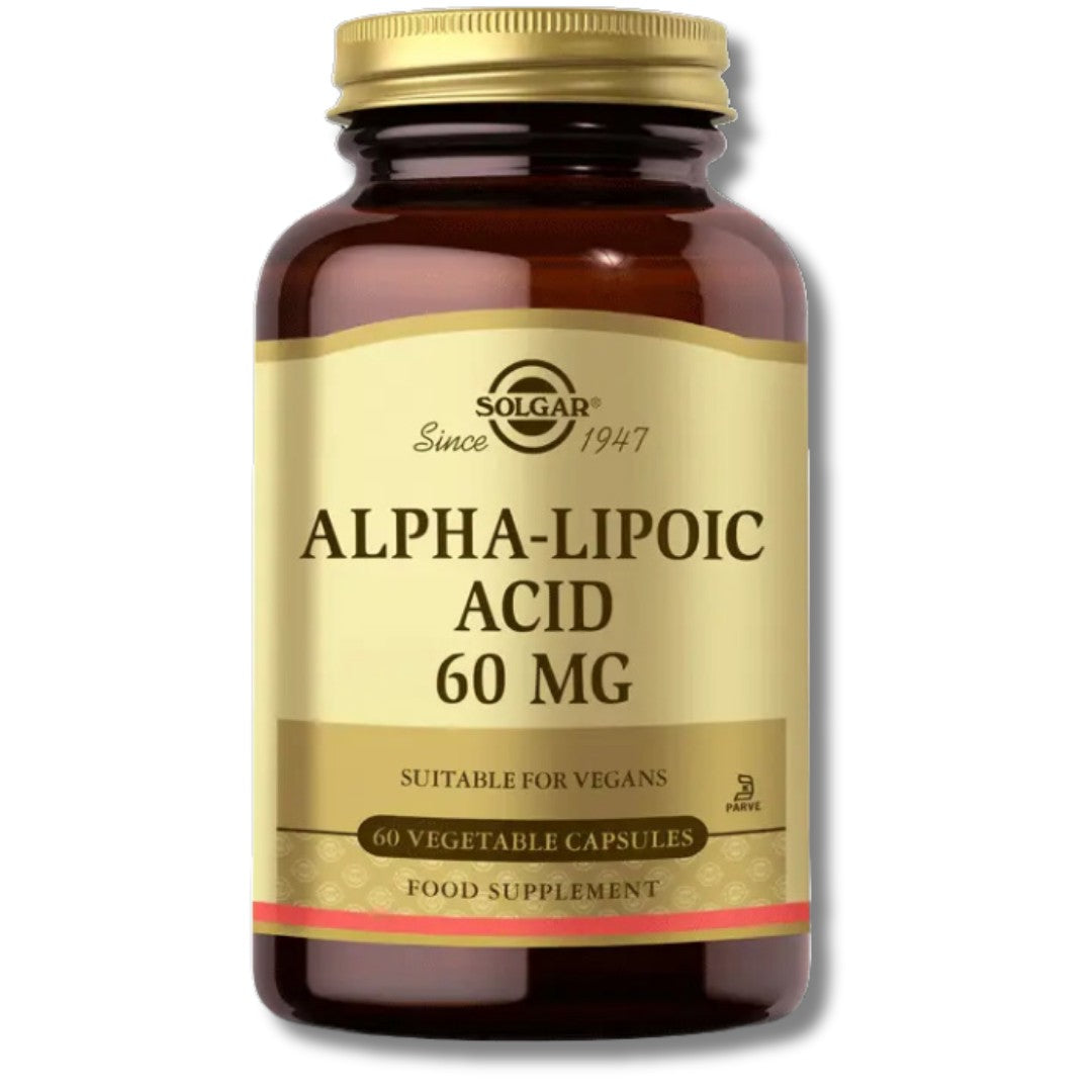 Solgar Alpha Lipoic Acid 60 Mg 60 Kapsül