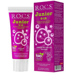 Rocs Junior Çocuklar için Bitkisel İçerikli Diş Macunu Orman Meyveleri 6-12 Yaş 60ml