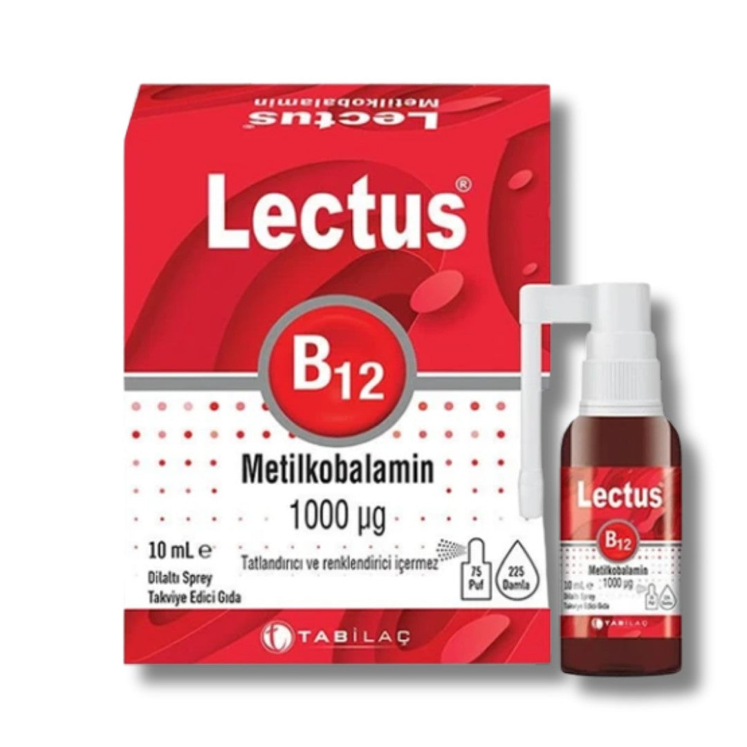 Lectus B12 Dilaltı Sprey 1000mg 10 ml