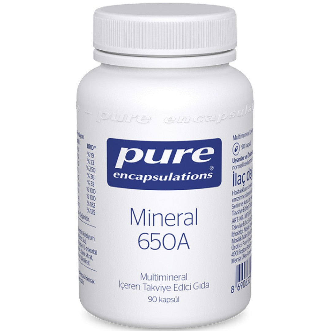 Pure Encapsulations Mineral 650A -90 Kapsül