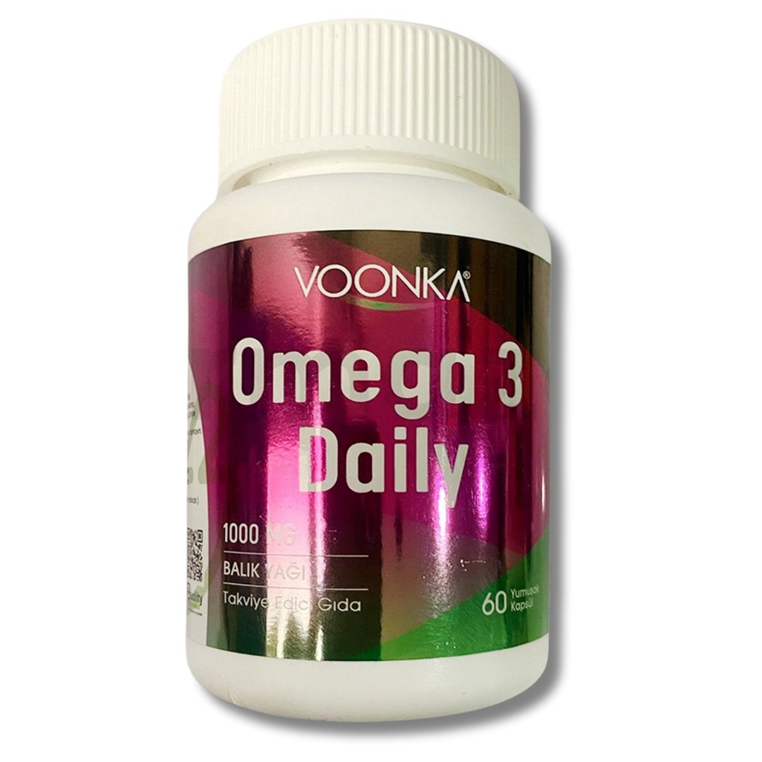 Voonka Omega 3 Daily 60 Yumuşak Kapsül