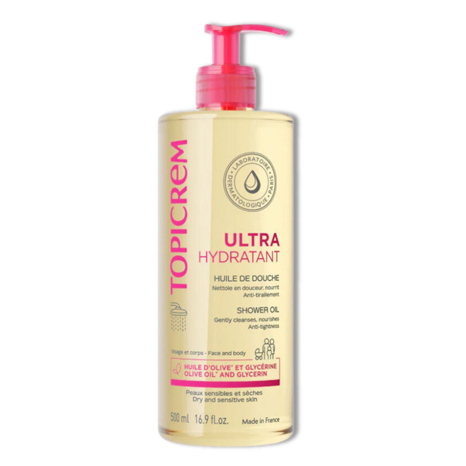 Topicrem Ultra Hydratant Shower Oil 500 ml