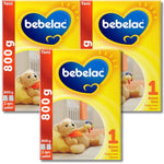 Bebelac 1 Bebek Sütü 0-6 Ay 800 gr - 3 adet
