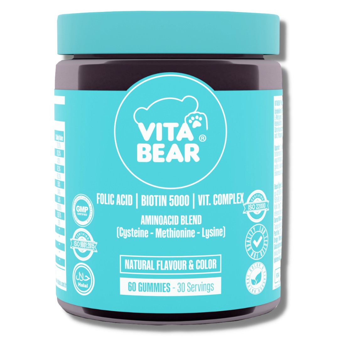 Vita Bear Strong Hair Gummy Vitamin 60'lı