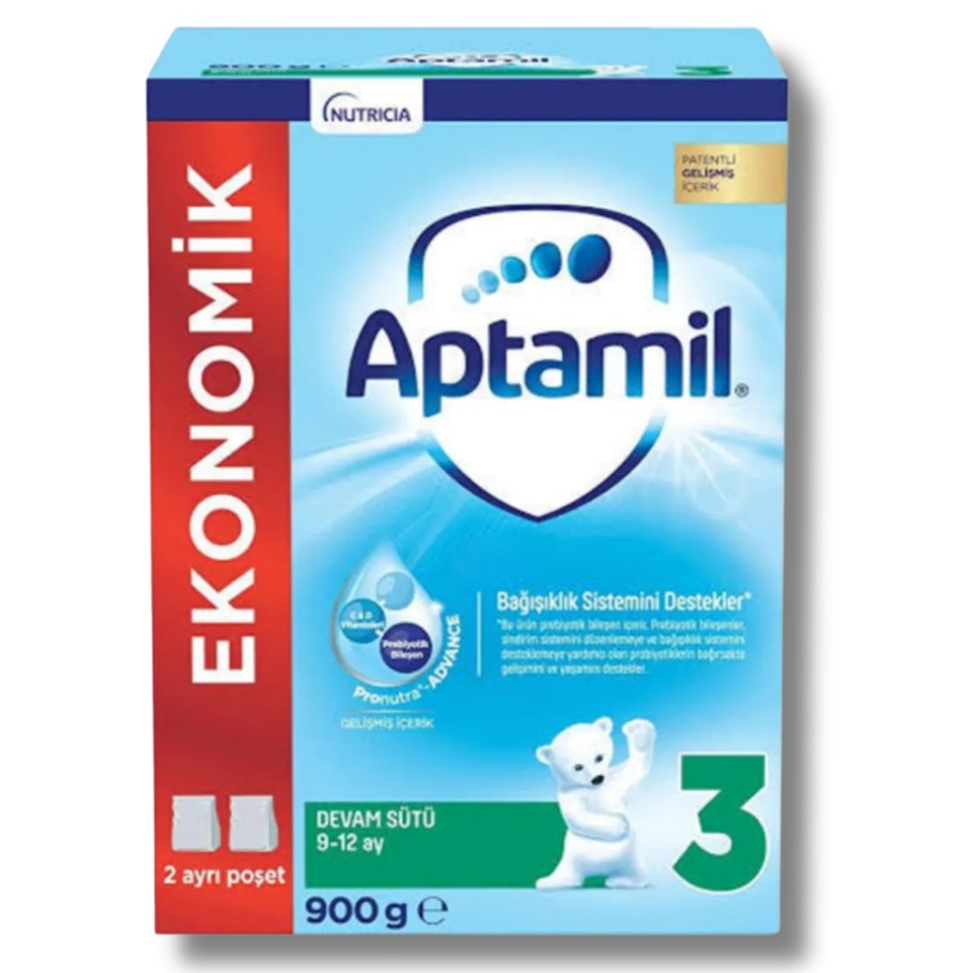 Aptamil 3 Devam Sütü 900 gr 9-12 Ay - 1 adet