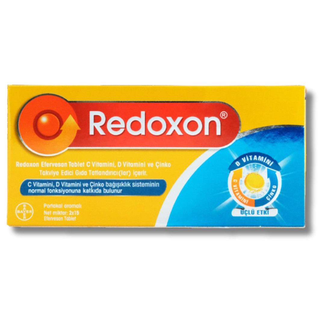 Redoxon 3'lü Etki 30 Efervesan Tablet