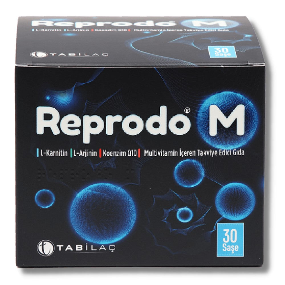 Reprodo M L-Carnitin Koenzim Q10 Multivitamin 30 Saşe
