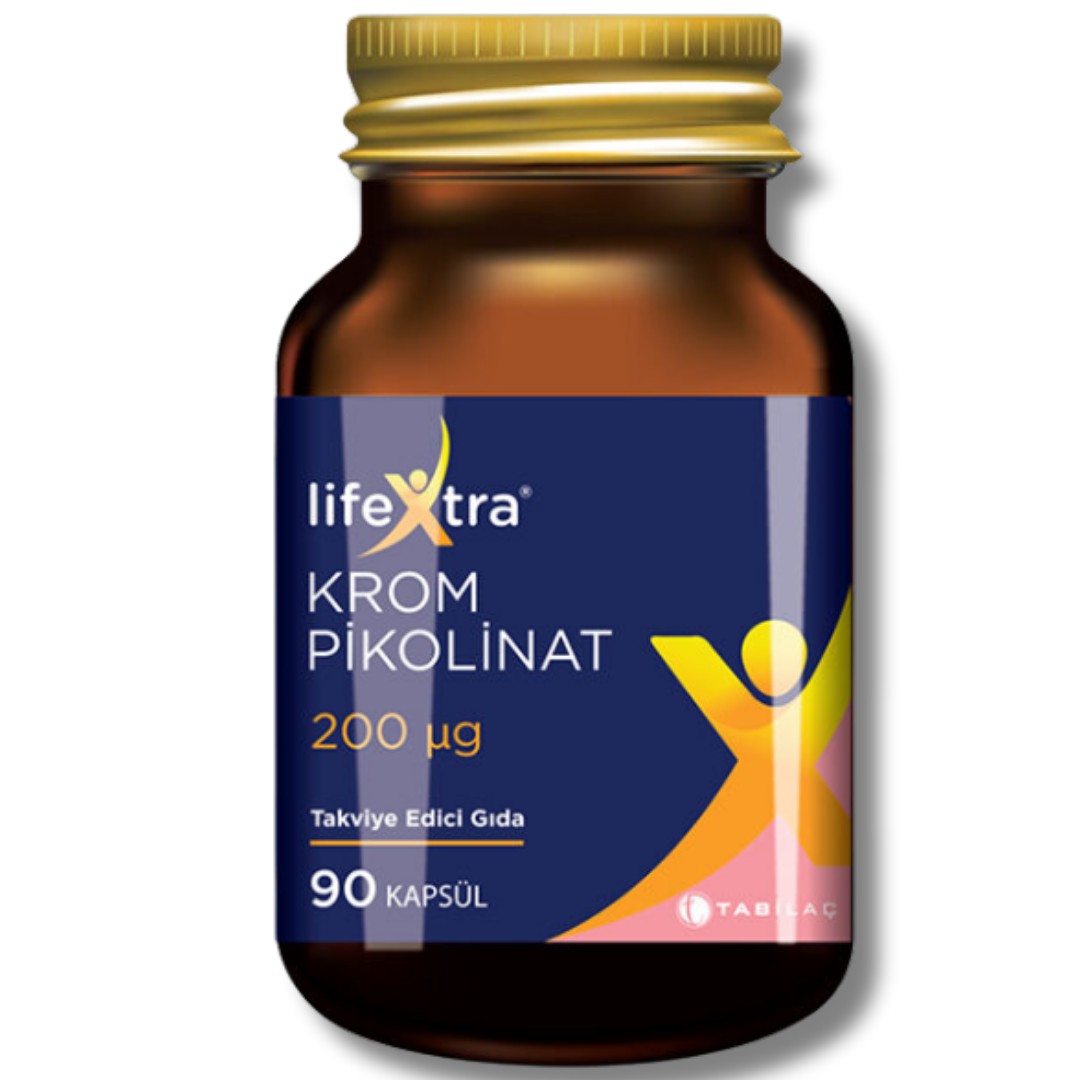 LifeXtra Krom Pikolinat 90 Kapsül