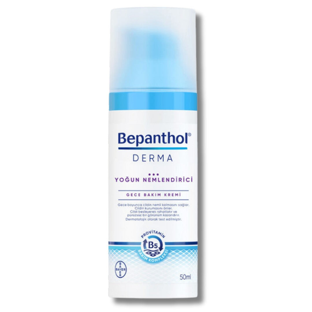 Bepanthol Derma Yoğun Nemlendirici Gece Bakım Kremi 50 ml