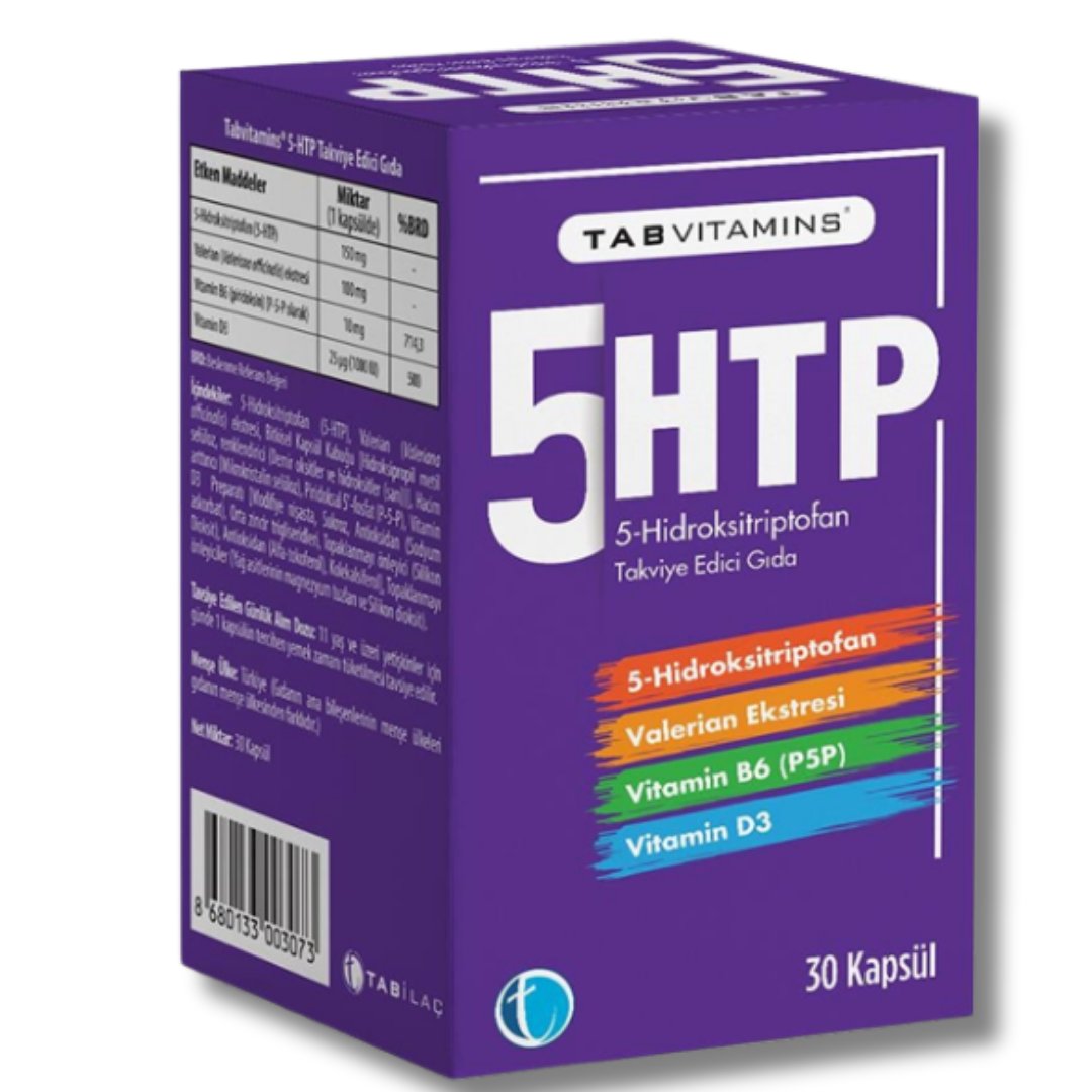 TabVitamins 5HTP 30 Kapsül