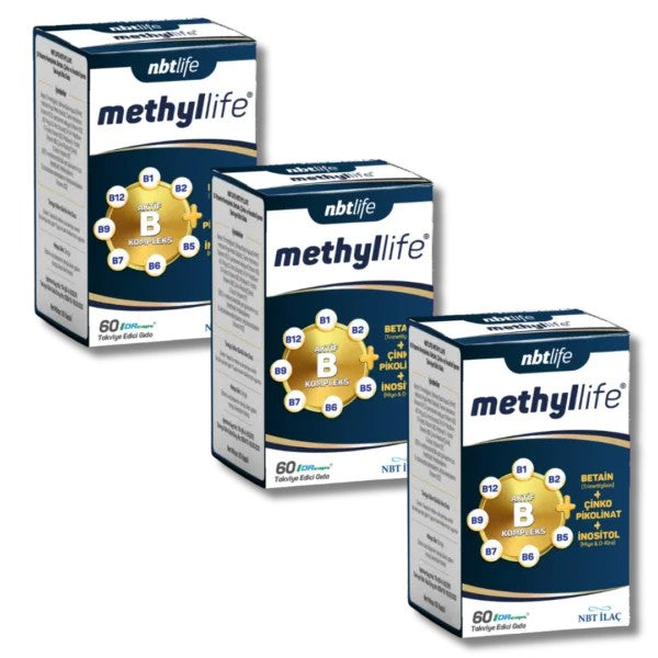 Nbt İlaç Nbt Life Methyllife 3x60 Kapsül