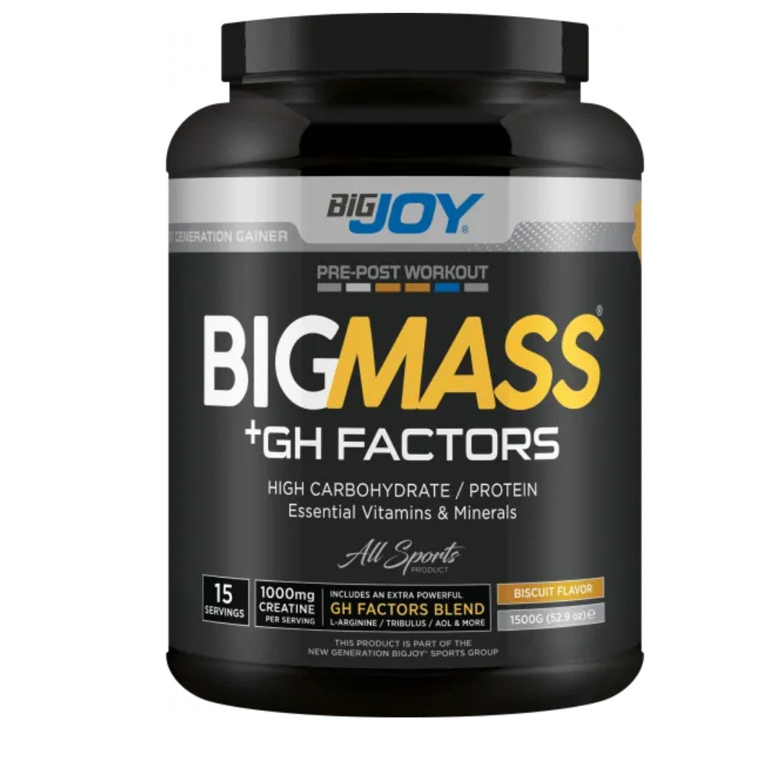 BigJoy Sports Big Mass +GH Factors 1500 Gr - Bisküvi