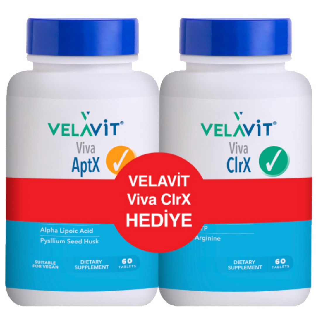 Velavit Viva APTX 60 Tablet ve CLRX HEDİYE