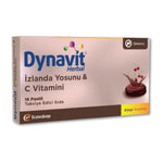 Eczacıbaşı Dynavit Herbal İzlanda Yosunu ve C Vitamini İçerikli 16 Adet Pastil