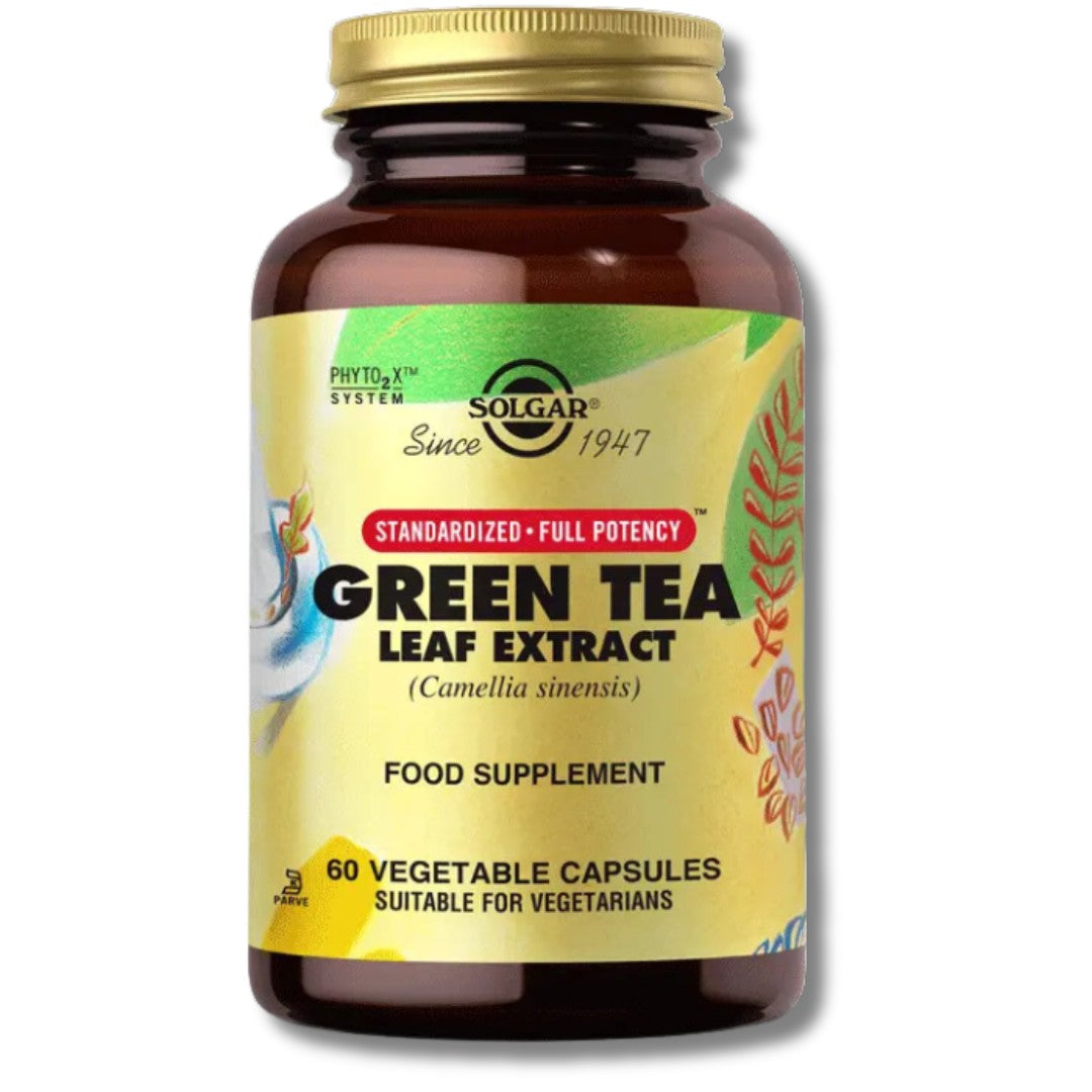 Solgar Green Tea Leaf Extract 60 Kapsül