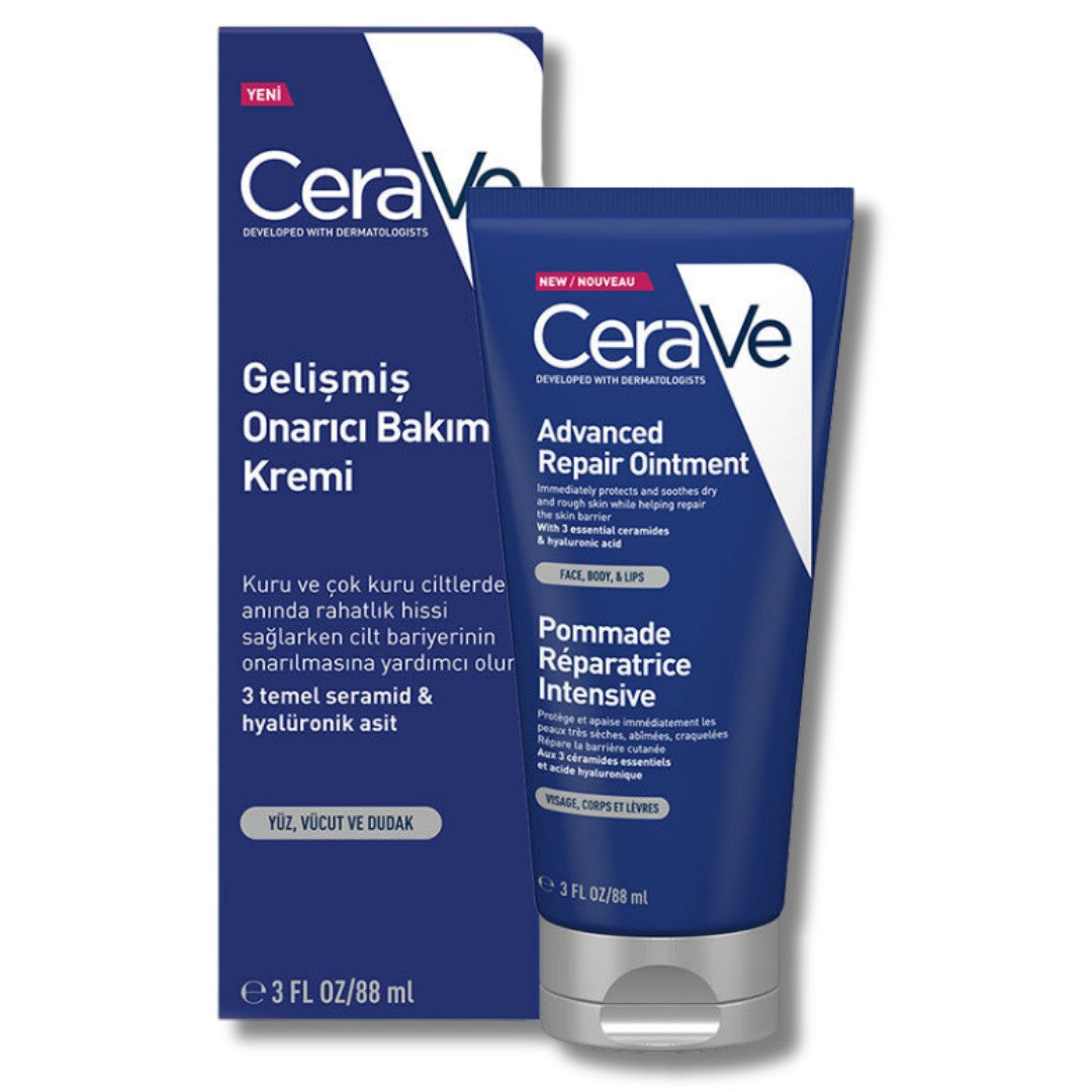 CeraVe Kuru Ciltler İçin Gelişmiş Onarıcı Bakım Kremi 88 ml
