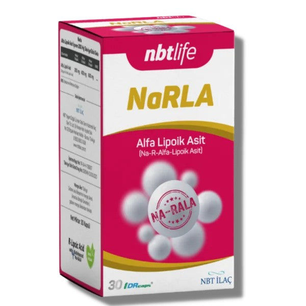 Nbt Life Narla Alfa Lipoik Asit 30 Kapsül