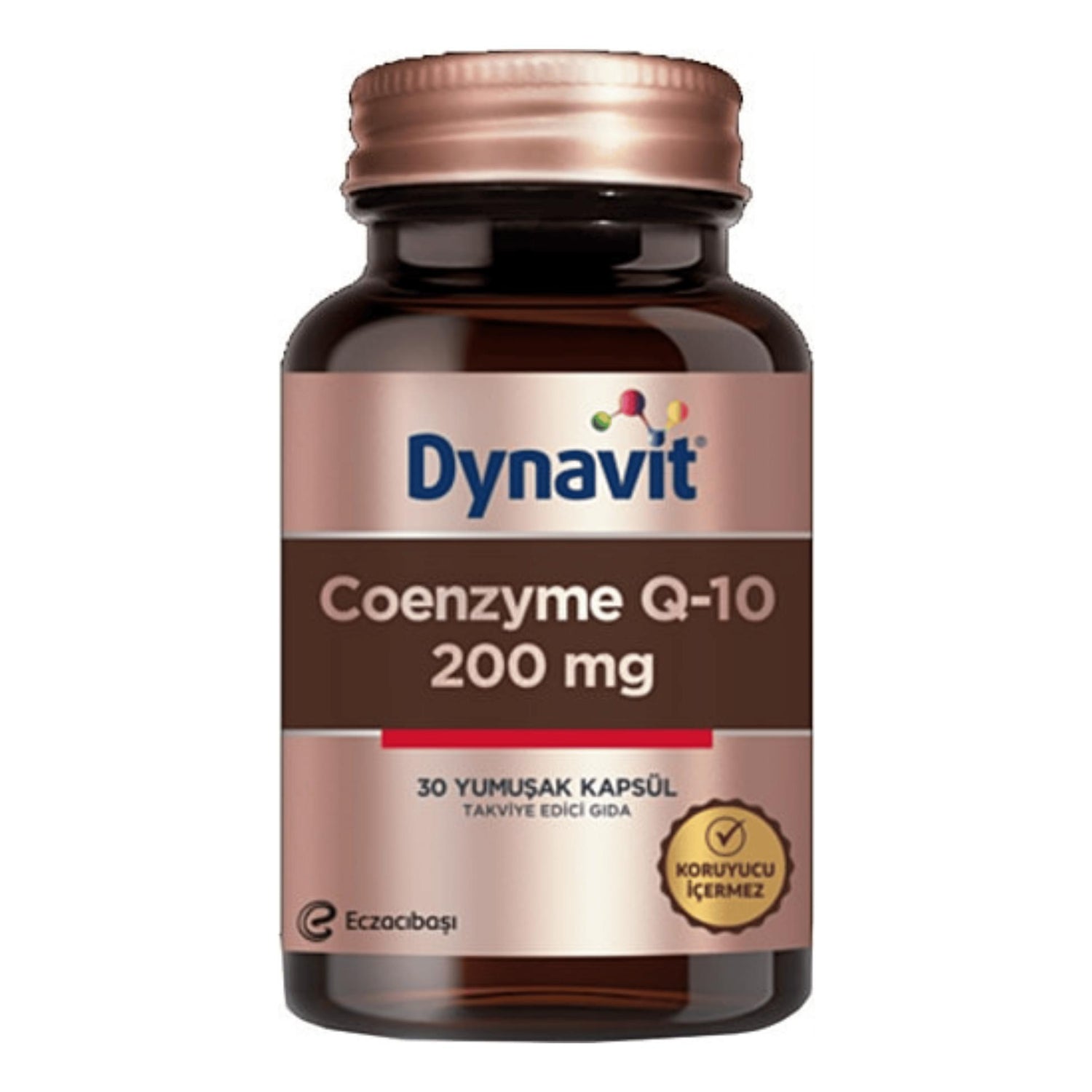 Eczacıbaşı Dynavit Coenzyme Q-10 200 Takviye Edici Gıda 30 Yumuşak Kapsül
