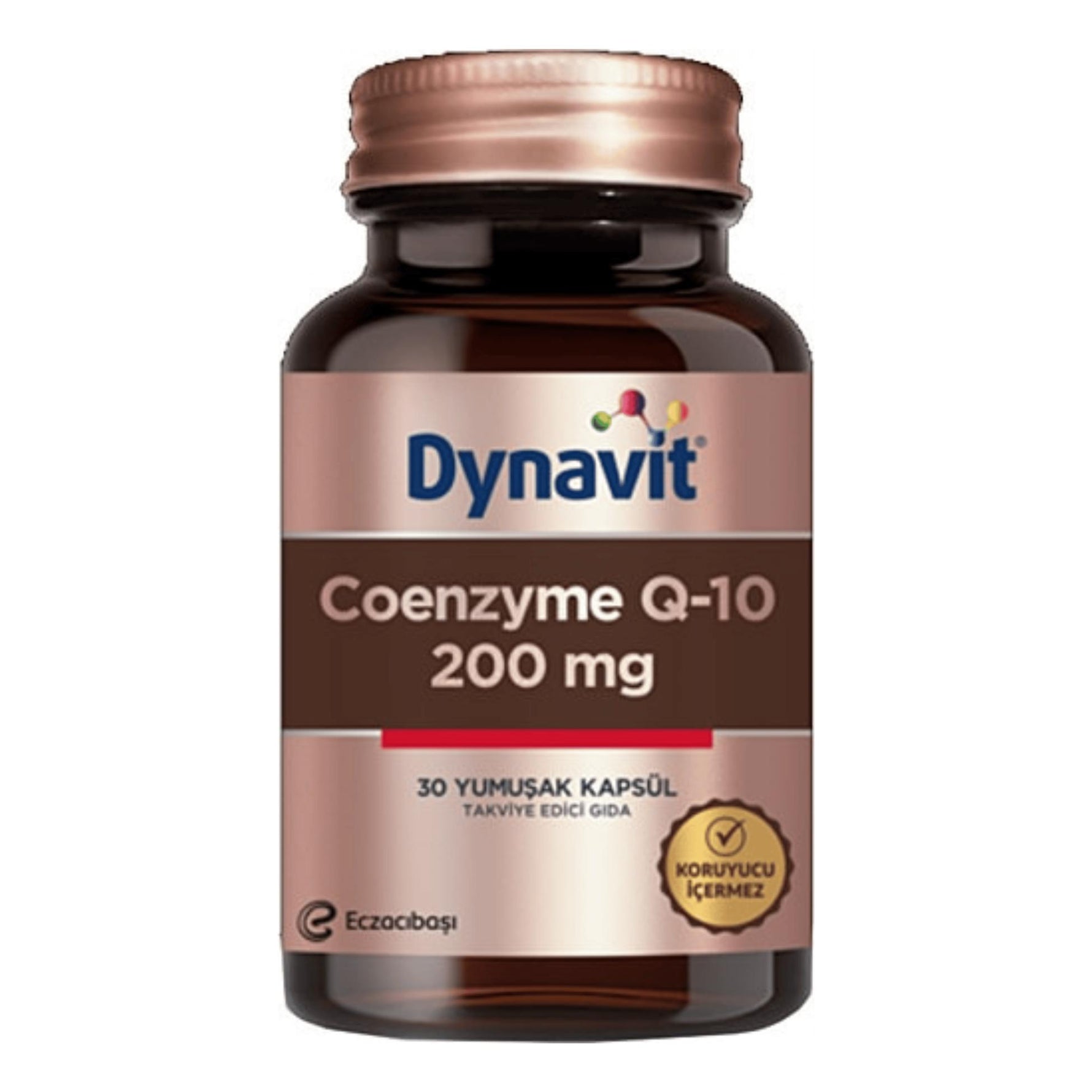 Eczacıbaşı Dynavit Coenzyme Q-10 200 Takviye Edici Gıda 30 Yumuşak Kapsül