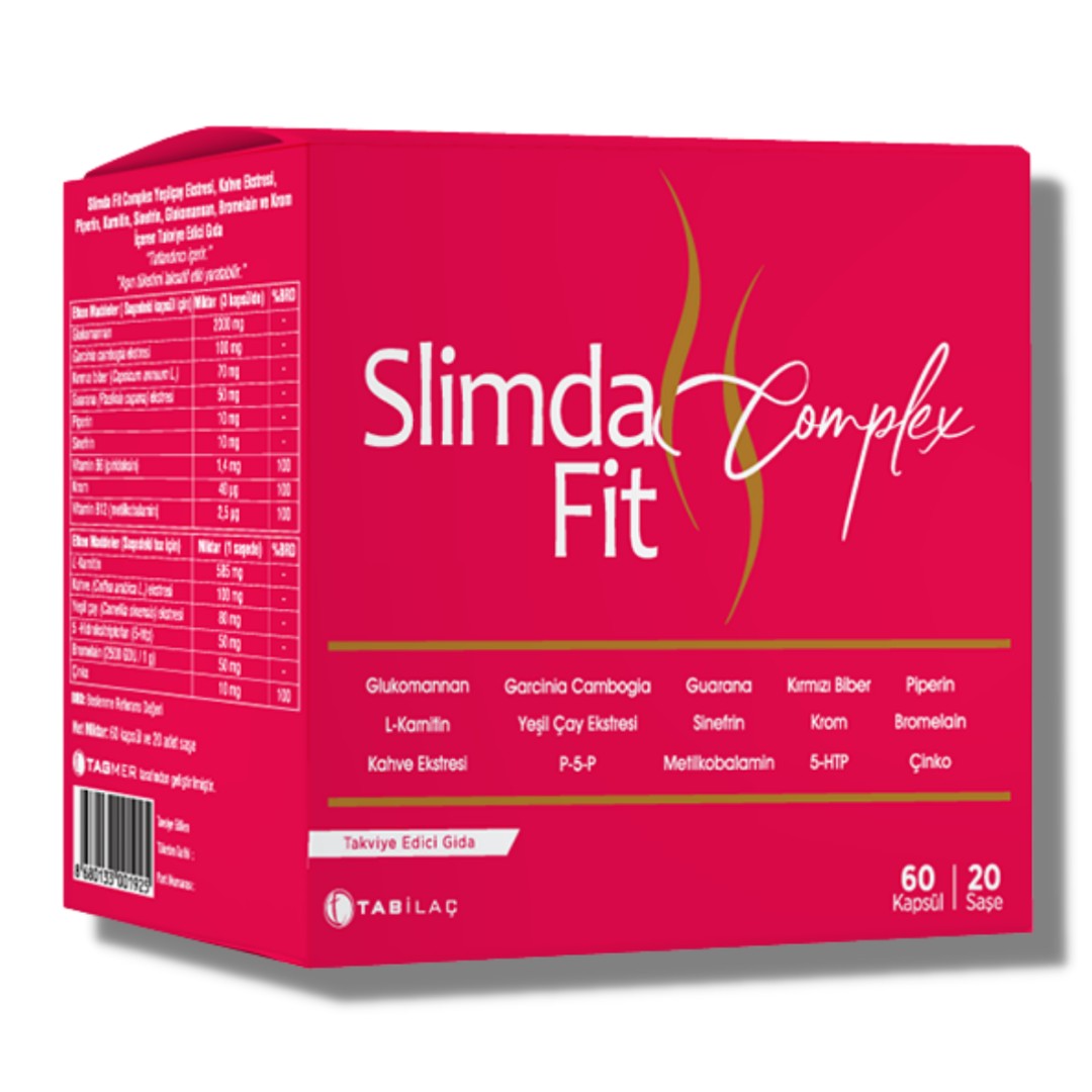 Slimda Fit Complex 60 Kapsül/20 Saşe